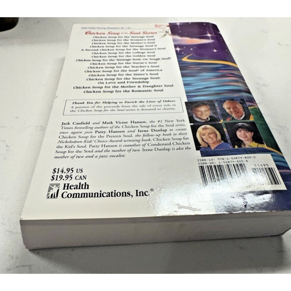 Chicken Soup‎ for the Preteen Soul by Jack Canfield Paperback ISBN 9781558748002 - Picture 3 of 5
